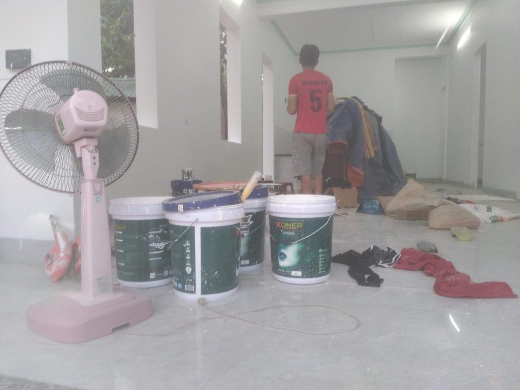 Dịch vụ sơn sửa lại nhà tại quận 1